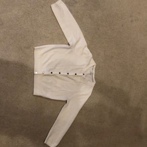 Creme Cashmere Cardigan Boden